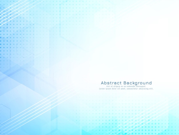 Abstrakte blaue Farbe Hexagon-Stil geometrischer Hintergrund
