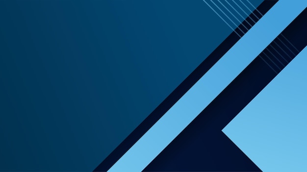 Abstrakte blaue Formen Hintergrund mit Linie Quadrat und moderne Technologie geometrisches Muster Vektor abstraktes grafisches Design Banner Muster Präsentation Hintergrund Web-Vorlage