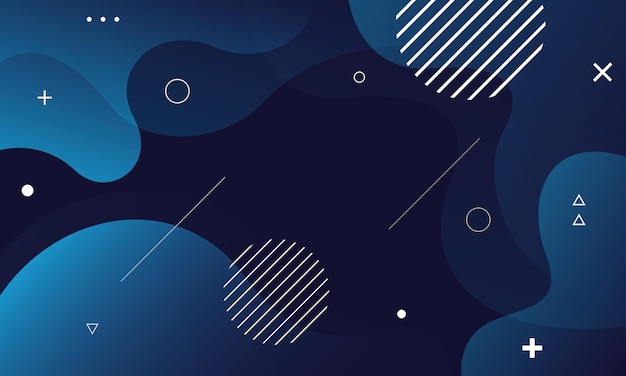Abstrakte blaue Hintergrund-Vektorillustration