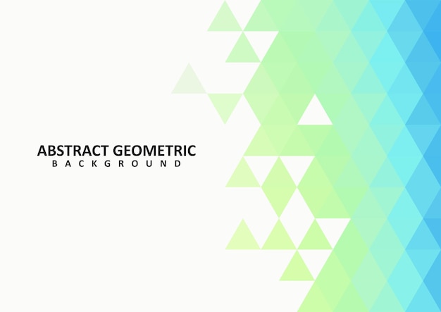 Abstrakte blaue und grüne geometrische Hintergrundtextur