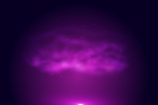 Abstrakte digitale Landschaft mit Partikel-Hintergrund