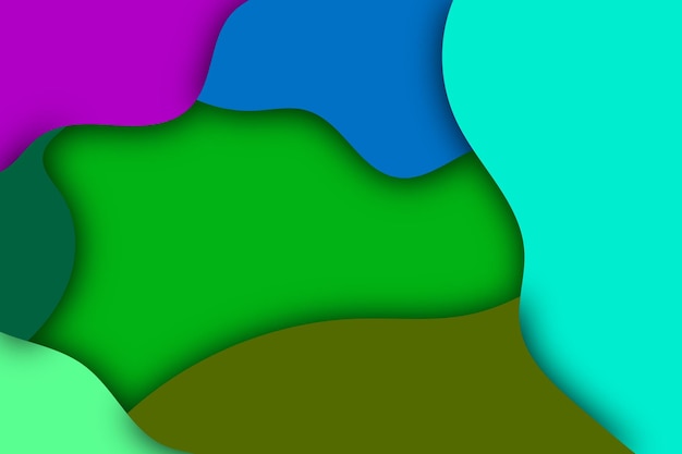 Abstrakte farbenfrohe geometrische Form Hintergrund mit Gradient- und Texturelementen