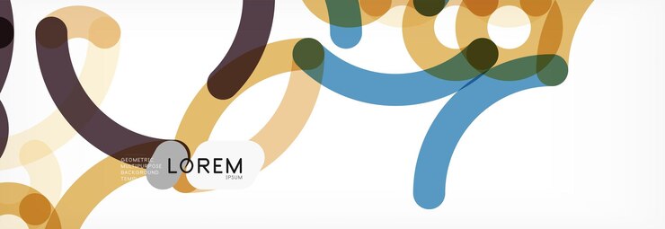 Vektor abstrakte farblinien auf weiß moderne farbenfrohe flow poster wellen kunstdesign für ihr projekt