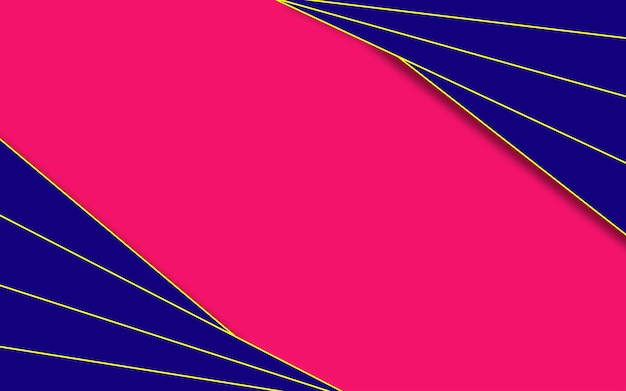 Abstrakte Farbverlauf Papercut Form Hintergrund rosa blau