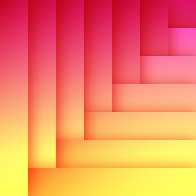 Vektor abstrakte flache orange und rosa hintergrund-schablone