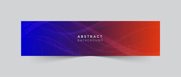 Vektor abstrakte form banner hintergrund abstract eps hintergrund linkedin soziale medien cover templa