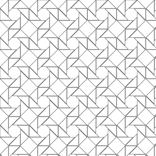 Abstrakte geometrische Formen Musterdesign