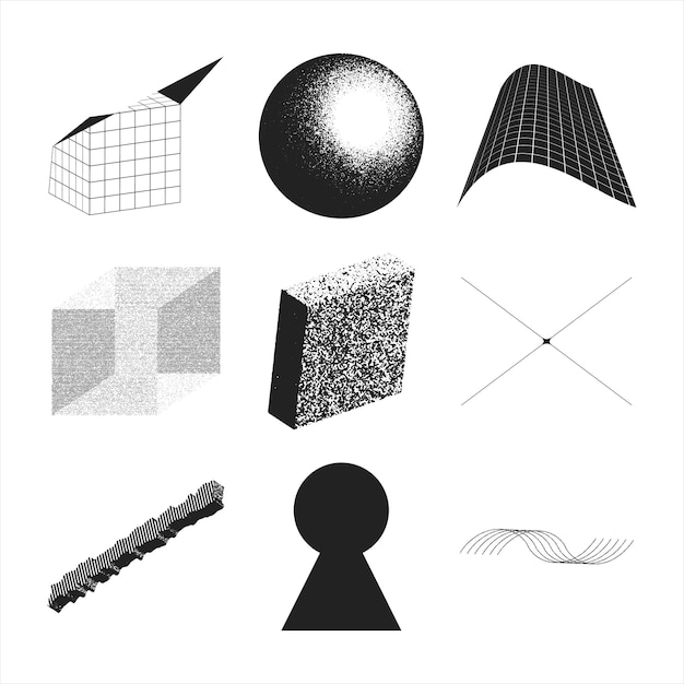 Abstrakte geometrische Formen