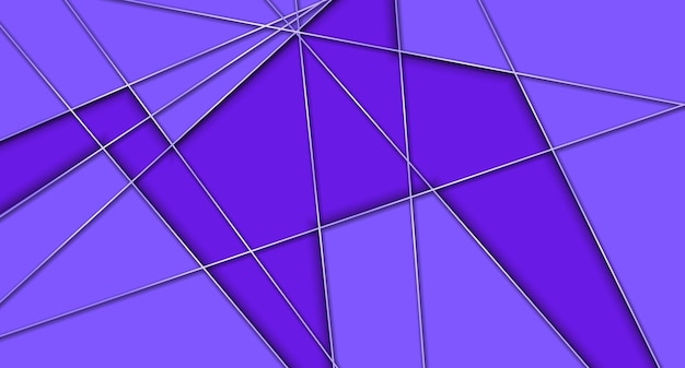 Abstrakte geometrische konstruktion mit blauem und violettem hintergrund hintergründe für postkarten und banner für geschäfts- und poster-websites und cover-vektorillustration für grafikdesign