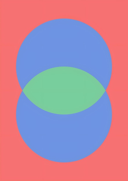 Abstrakte geometrische Kunst-Illustration flache Vektor-Design