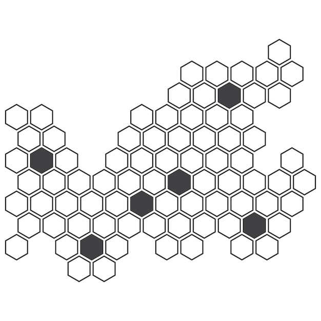 Vektor abstrakte geometrische muster-vektorkunst