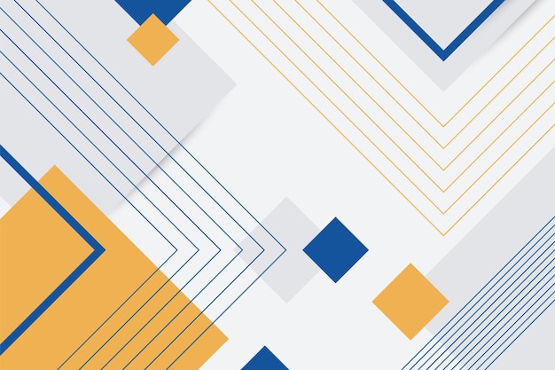 Abstrakte geometrische Quadrate Hintergrunddesign