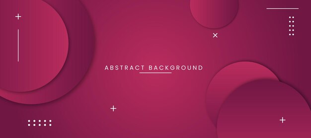 Abstrakte geometrische rosa Steigungshintergrund-Vektorillustration