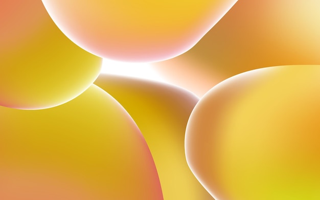 Abstrakte Gradient Blobs Mesh-Hintergrundbild