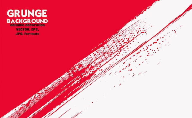 Abstrakte Grunge-Textur mit Halbtoneffekt. Abstraktes rotes Rahmen-Sport-Grunge-Design