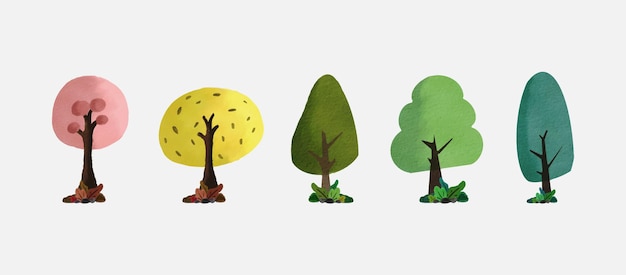 Abstrakte Hintergründe Handgezeichnetes Doodle verschiedene Formen Blätter Flecken Tropfen Social Media Banner Vorlage Strichzeichnungen Hintergrunddesign für Web und mobile App
