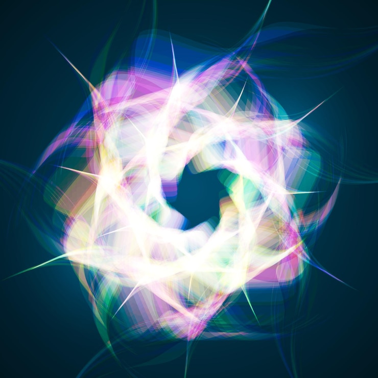 Vektor abstrakte hintergrund-futuristische wellenförmige illustration