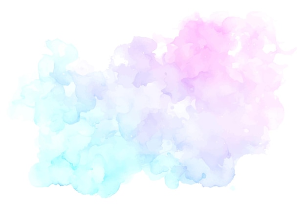 Abstrakte Hintergrundfarbe mit Aquarellflecken