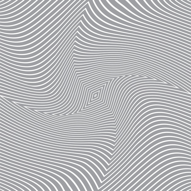 Abstrakte Hintergrundvektorvorlage für Ihre Ideen monochromatische Wellenlinien