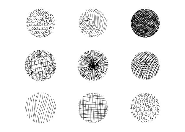Abstrakte Kreise, runde Formen, Texturen, Hintergründe, Linien, Schnippchen, Flecken, Wellen, Krümmungen, Muster