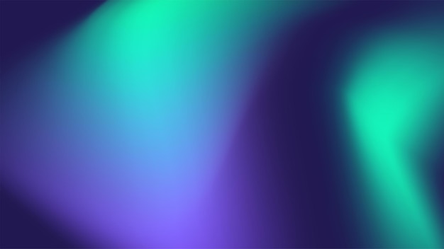 Abstrakte lila- und grüne verschwommene Gradient-Hintergrund im Retro-Stil