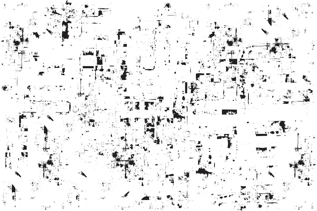 Abstrakte Mauer Textur und rostigen Beton Grunge-Effekt-Vektor auf weißem Hintergrund Schwarz-Weiß-Design mit rauer Oberfläche Textur für Hintergründe Dunkle monochromatische Mauer Grunge-Effekt
