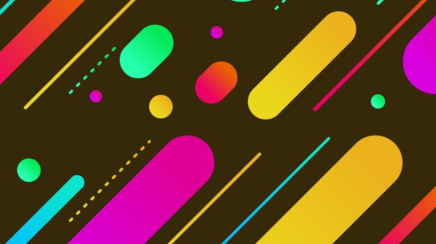Abstrakte minimal geometrische Form hintergrund mit Gradient