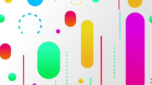 Abstrakte minimal geometrische Form hintergrund mit Gradient