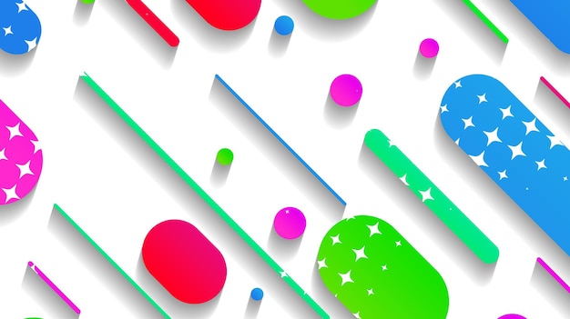 Abstrakte minimal geometrische Form hintergrund mit Gradient