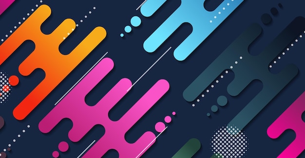 Abstrakte minimal geometrische Form hintergrund mit Gradient