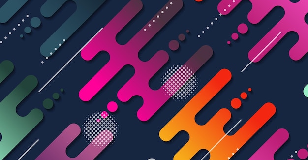 Abstrakte minimal geometrische Form hintergrund mit Gradient