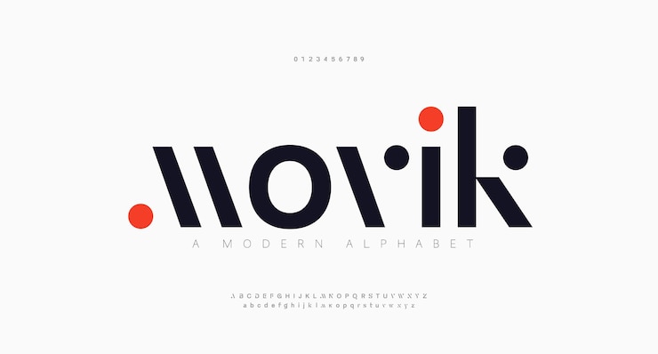 Vektor abstrakte moderne städtische alphabet-schriftarten typografie sporttechnologie mode digitale kreative logo-schriftart