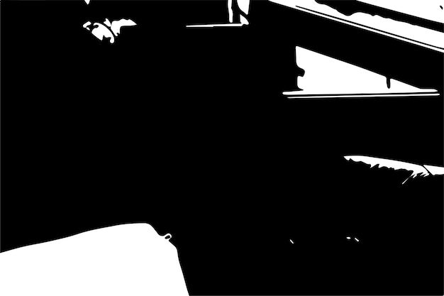 abstrakte monochrome Textur, schwarz-weißer Texturhintergrund mit schwarzen Flecken oder Flecken