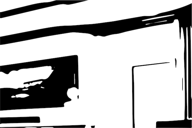 abstrakte monochrome Textur, schwarz-weißer Texturhintergrund mit schwarzen Flecken oder Flecken