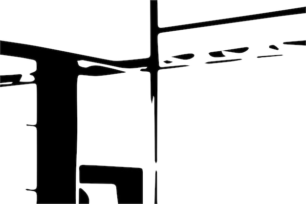 abstrakte monochrome Textur, schwarz-weißer Texturhintergrund mit schwarzen Flecken oder Flecken