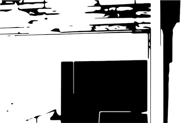 abstrakte monochrome Textur, schwarz-weißer Texturhintergrund mit schwarzen Flecken oder Flecken