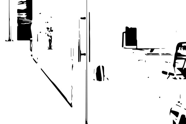 abstrakte monochrome Textur, schwarz-weißer Texturhintergrund mit schwarzen Flecken oder Flecken