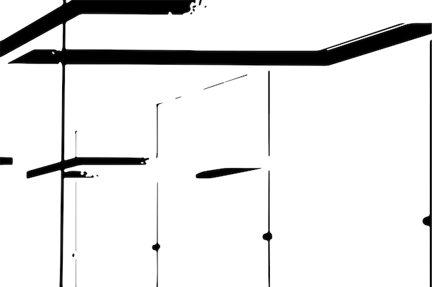 abstrakte monochrome Textur, schwarz-weißer Texturhintergrund mit schwarzen Flecken oder Flecken