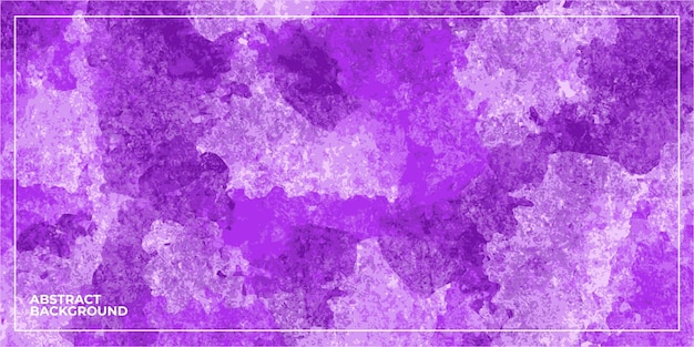 Vektor abstrakte nasse violette farbstempel-hintergrundmalerei