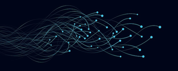 Abstrakte neuronale Connectoren analysieren große Daten in den Cyberspace Wissenschaftlicher Hintergrund