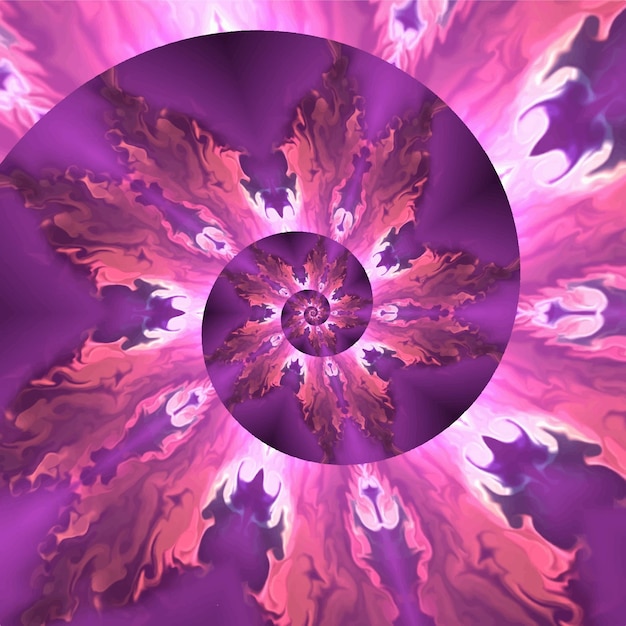 Abstrakte spirale hintergrund vektor-illustration