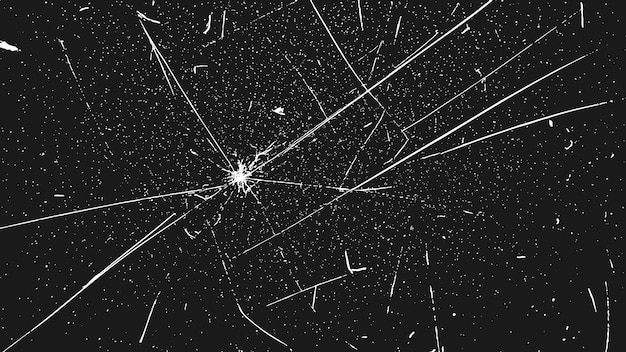 Abstrakte Vektor beschädigte gekratzte analoge Film schmutziger Lärm körnige Textur gealterte belastete Überlagerung