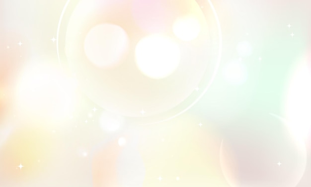 Abstrakte vektor-bokeh-pastel-gradient-hintergrund