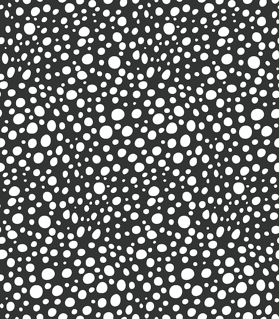 Abstrakte verstreute zufällige Flecken Nahtloses Vektormuster Trendige Modefarben Messy Dots Design