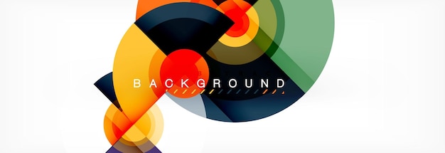 Abstrakten Hintergrund Kreis-Design