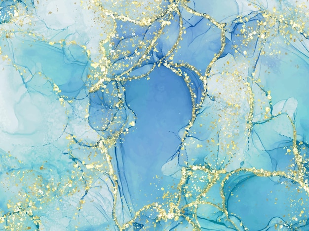 Abstrakter Alkohol-Tinte-Textur-Marmor-Stil-Hintergrund