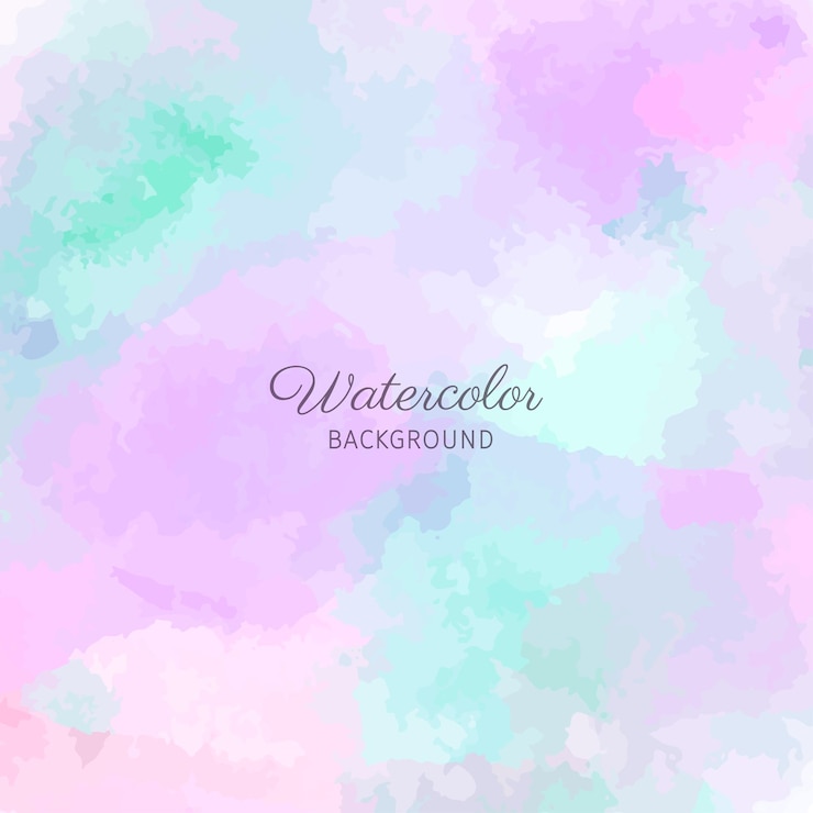 Vektor abstrakter aquarellhintergrund violette fantasie