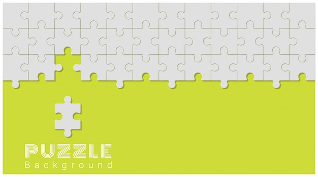 Abstrakter Begriffshintergrund mit unvollständigem Puzzle