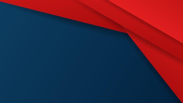Abstrakter blauer und roter Hintergrund
