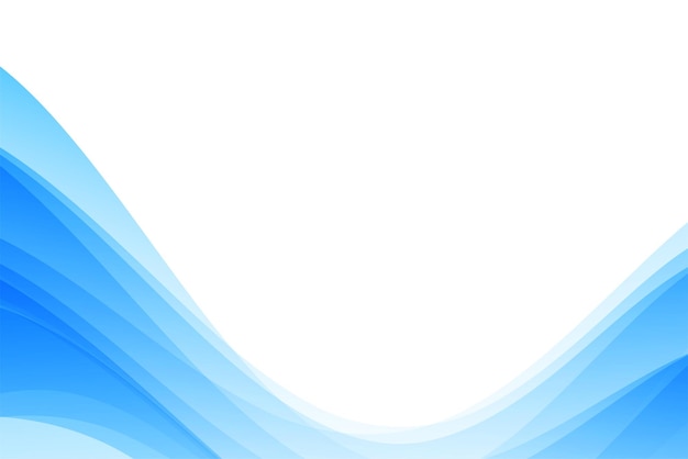 Abstrakter blauer welliger Hintergrund